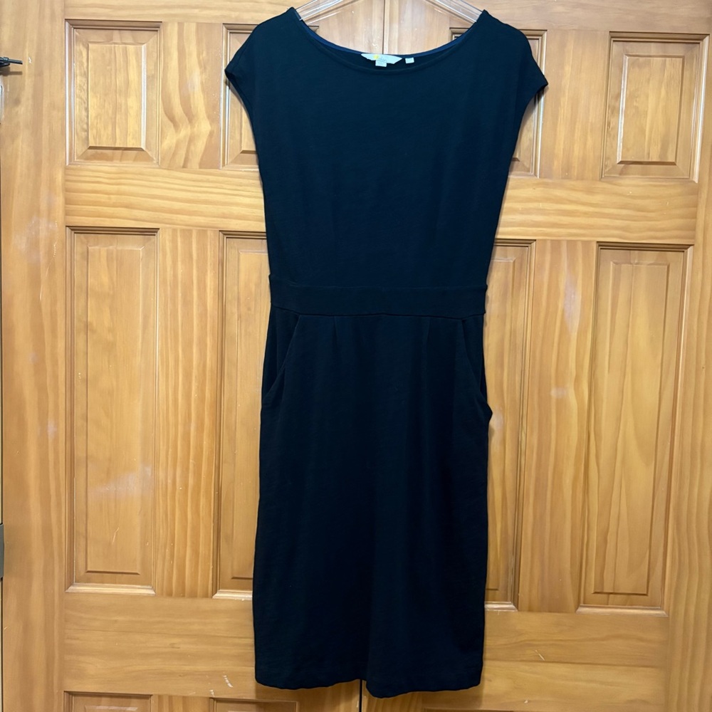 Boden Elegant Black Dress